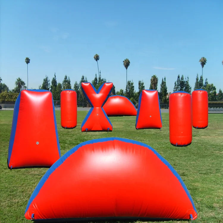 Inflatable Interactive Archery Game Commercial PVC Team Battle 8 PCS