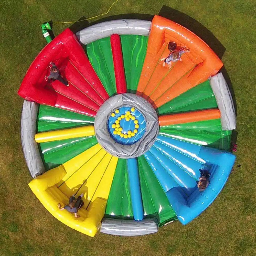 Hungry Hippos-Hüpfburgspiel mit Gratisbällen