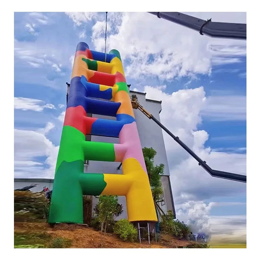 Colorful Outdoor Inflatable Ladder Decoration