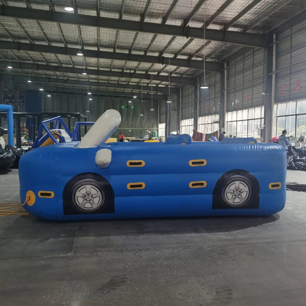 Aufblasbarer Wasserpark Auto Werbe-PVC-Pool-Attraktion