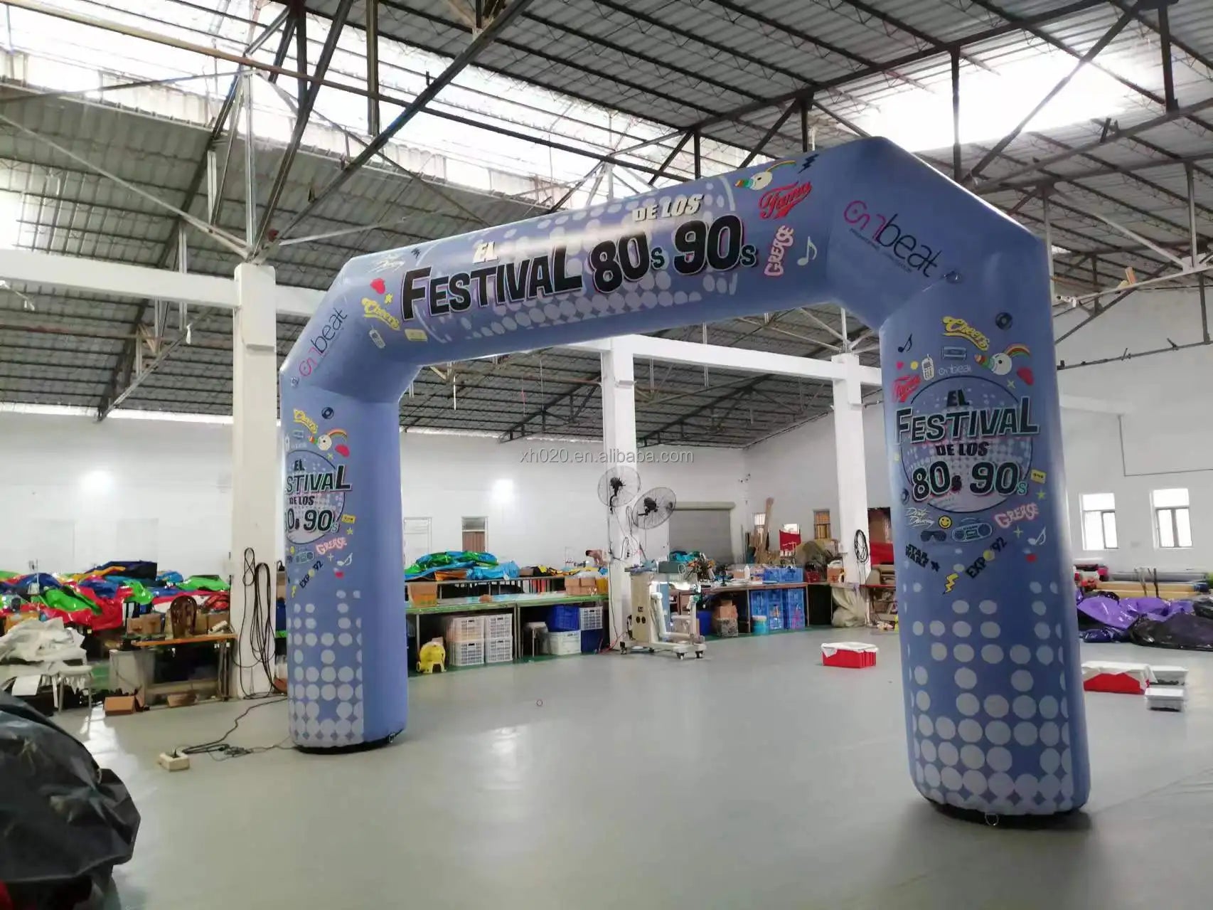 Customized Theme Inflatable Archway PVC Tarpaulin 19.5 FT