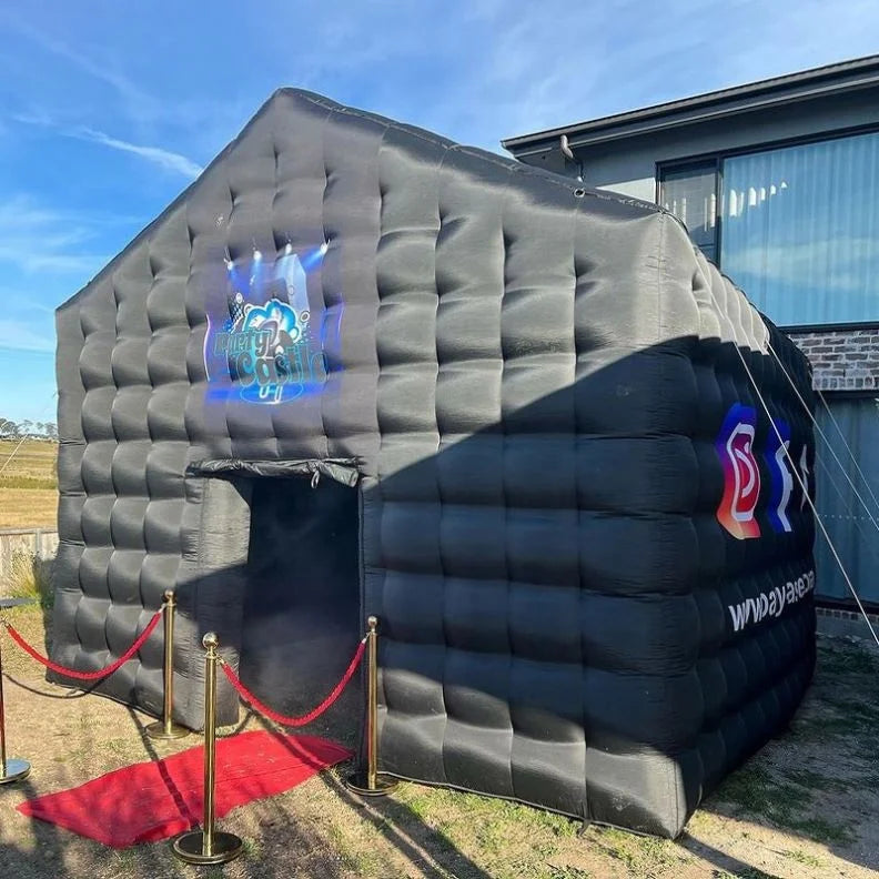 Inflatable Nightclub Tent LED Lighting Portable Outdoor Rental