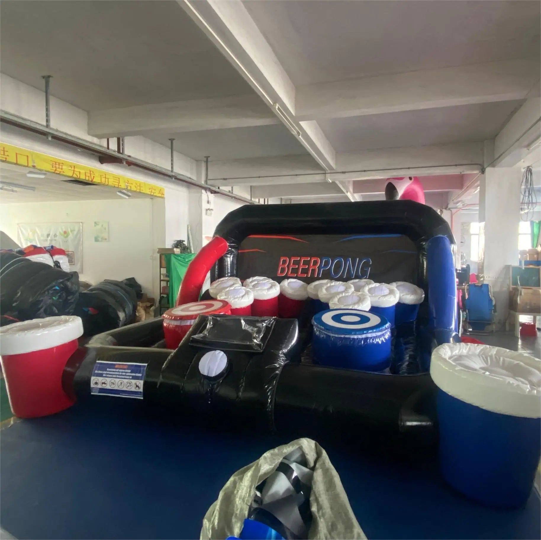 Inflatable Beer Pong Competitive Game 14 FT PVC Arena