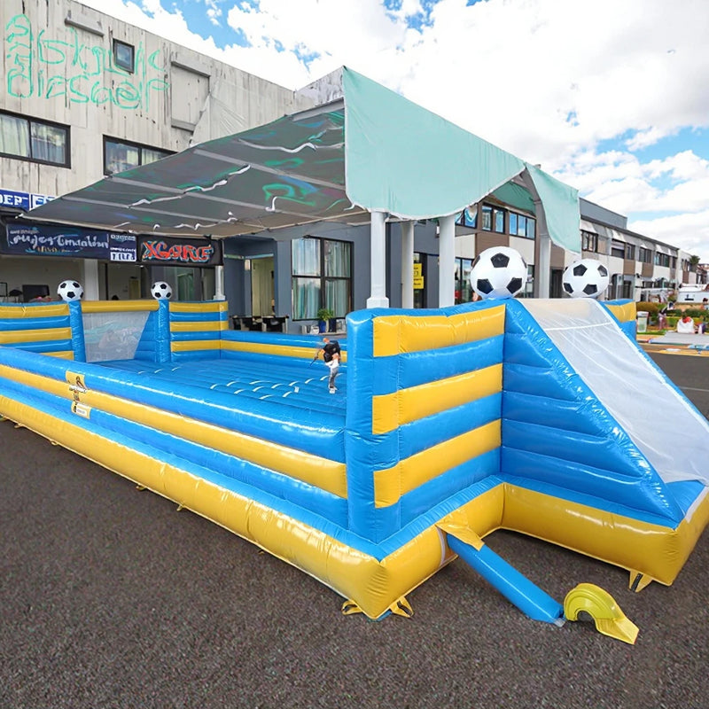 Inflatable Football Playground 49 FT x 23 FT Soccer Field