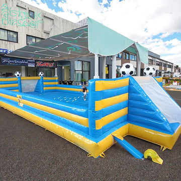 Inflatable Football Playground 49 FT x 23 FT Soccer Field