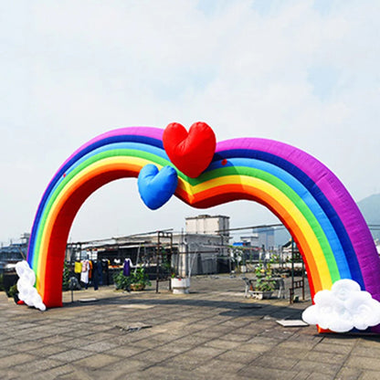 Giant Inflatable Rainbow Arch