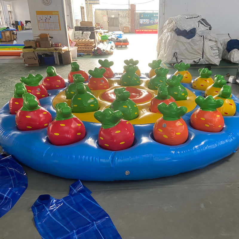 Inflatable Carrot Pulling Game Competitive Inflatable Game 16.5 FT