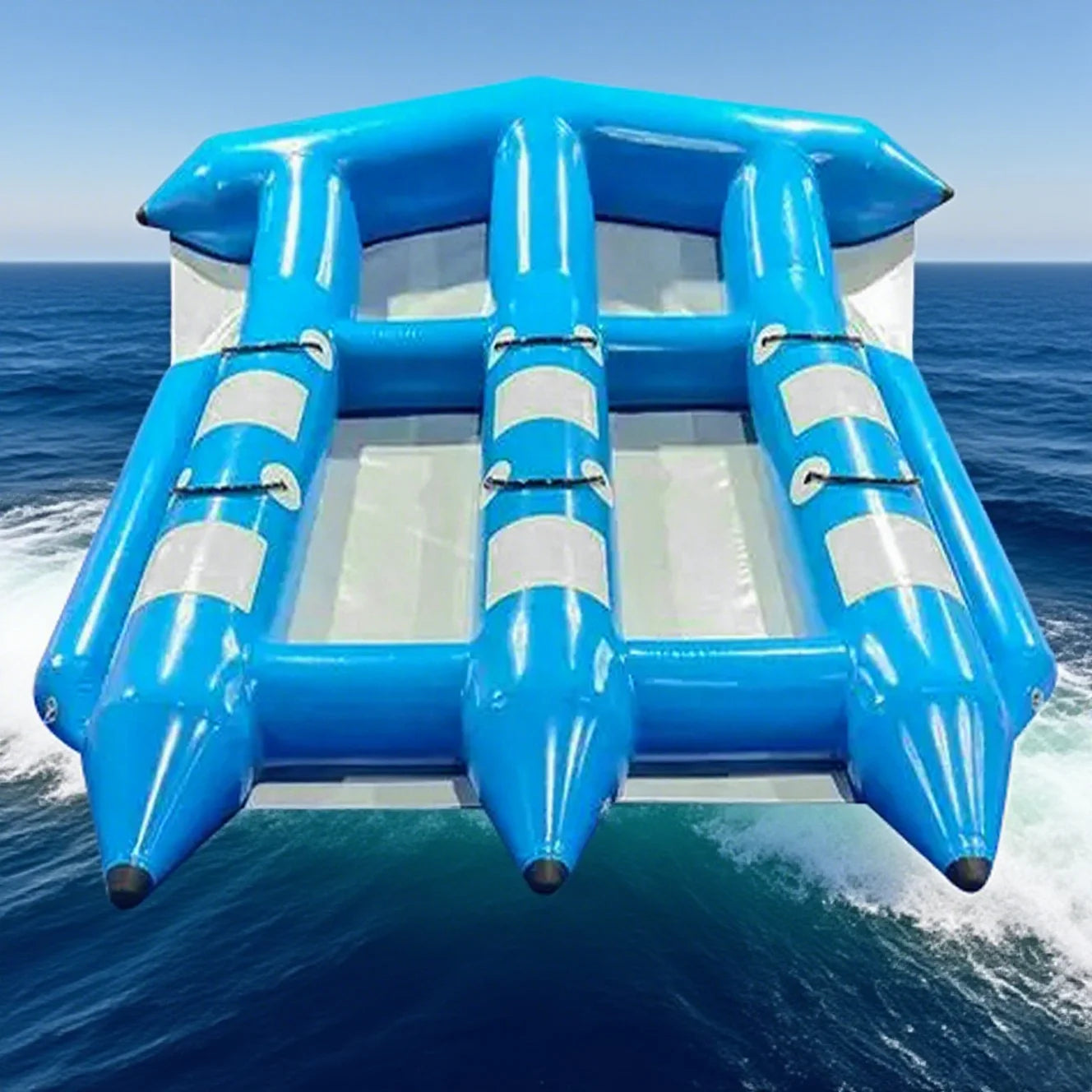 Towable Flying Manta Ray Inflatable Flyfish Tube 6 Person