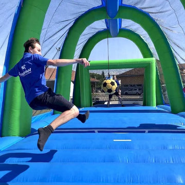 Inflatable Multi Sports Acrobatic Arena Interactive Game Fun
