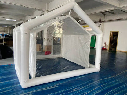 Inflatable Dome Camp Tent Waterproof PVC Tarpaulin 10 FT