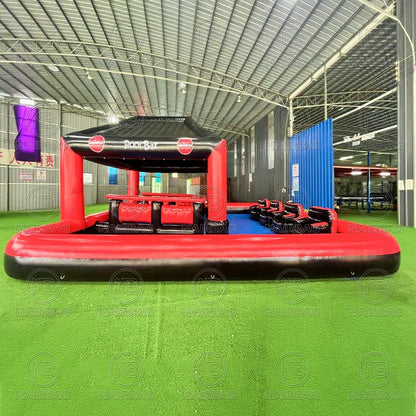 Inflatable Pool Bar Floating Platform Commercial Resorts