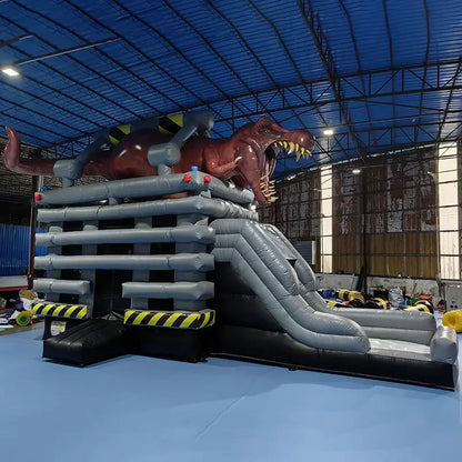 Giant Inflatable Bounce House Water Slide