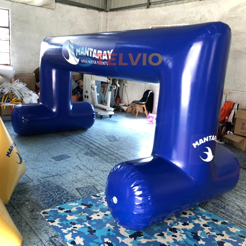 Inflatable Arch Floating Waterproof Start Finish Swimathon Entrance