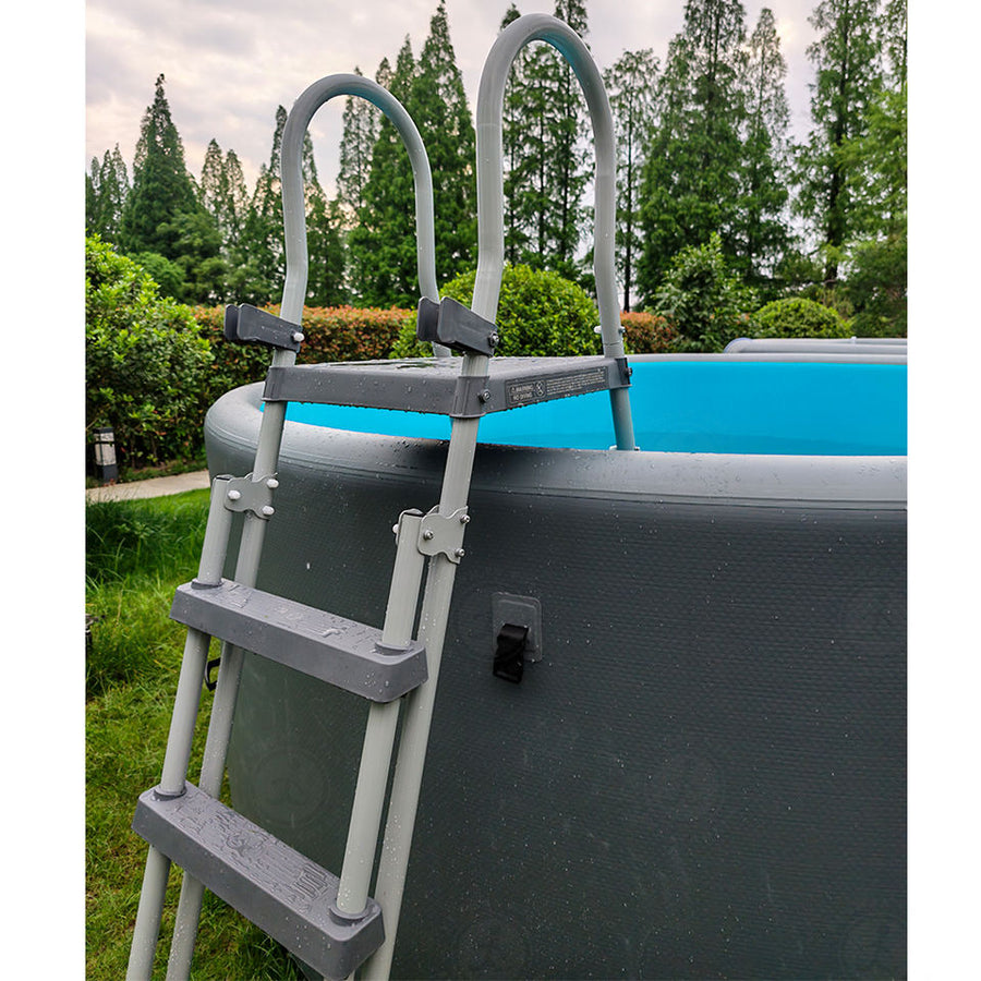 Round Shape Inflatable Swimming Pool for Backyard