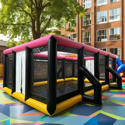 Inflatable Dodgeball Arena with Sport Fences for Kids