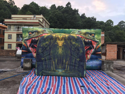 Dinosaur Print Inflatable Event Tent