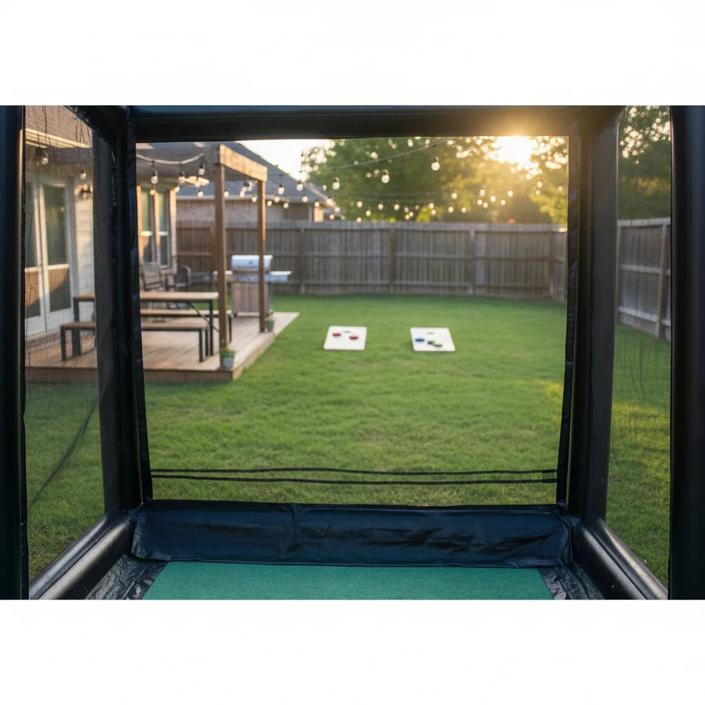 Inflatable Golf Simulator Target Shell for Training