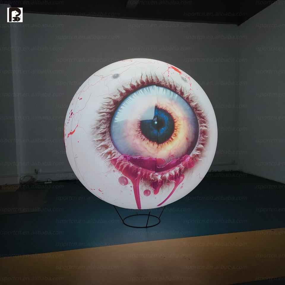 LED Giant Inflatable Eye Display Prop for Events