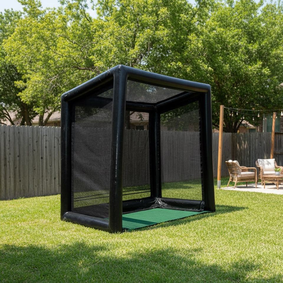 Inflatable Golf Simulator Target Shell for Training