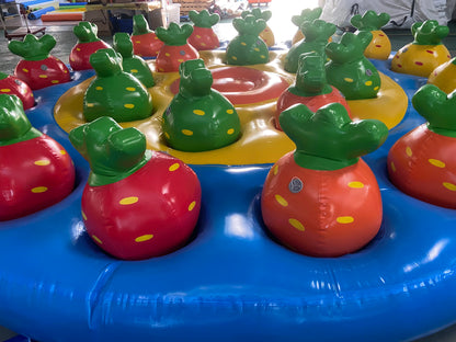 Inflatable Carrot Pulling Game Competitive Inflatable Game 16.5 FT