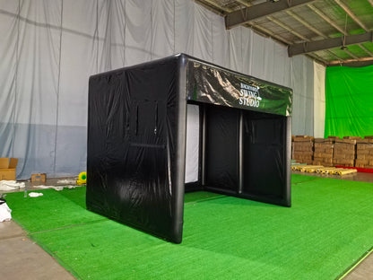 Inflatable Golf Enclosure Practice Tent Portable Indoor Outdoor