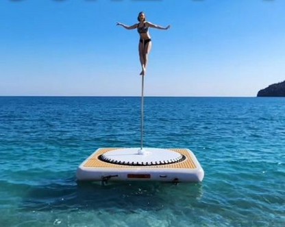 Inflatable Floating Dance Pole Platform for Water Events