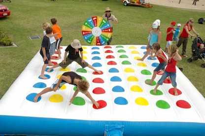 10x10ft Inflatable Twister Game for Adults