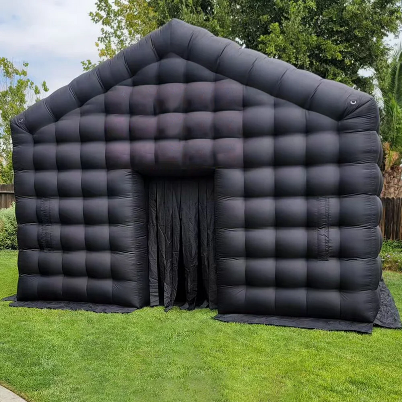 Tente de discothèque gonflable avec lumières LED