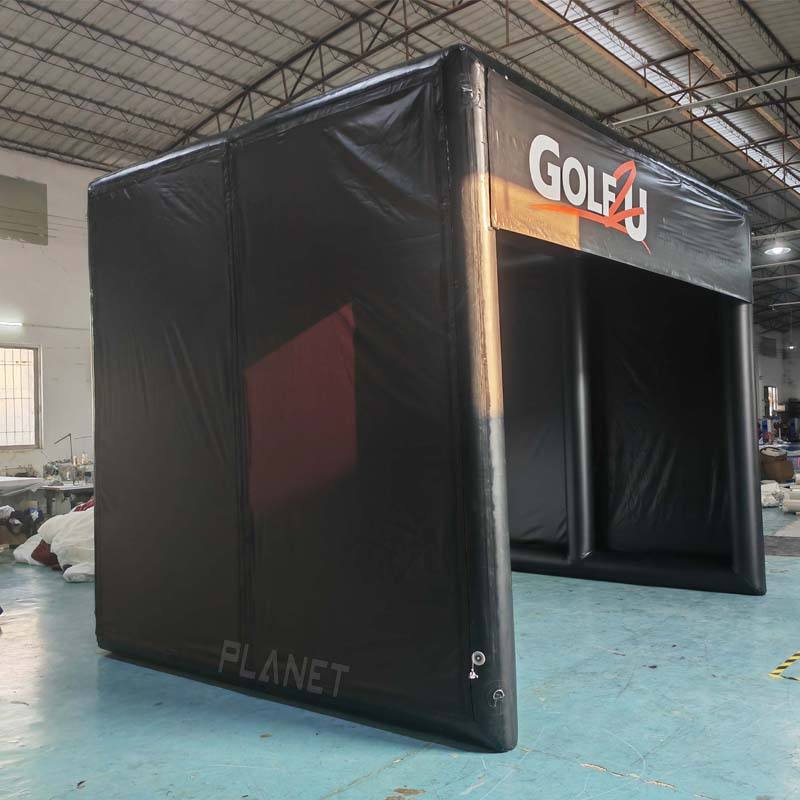Inflatable Golf Simulator Enclosure Tent for Events