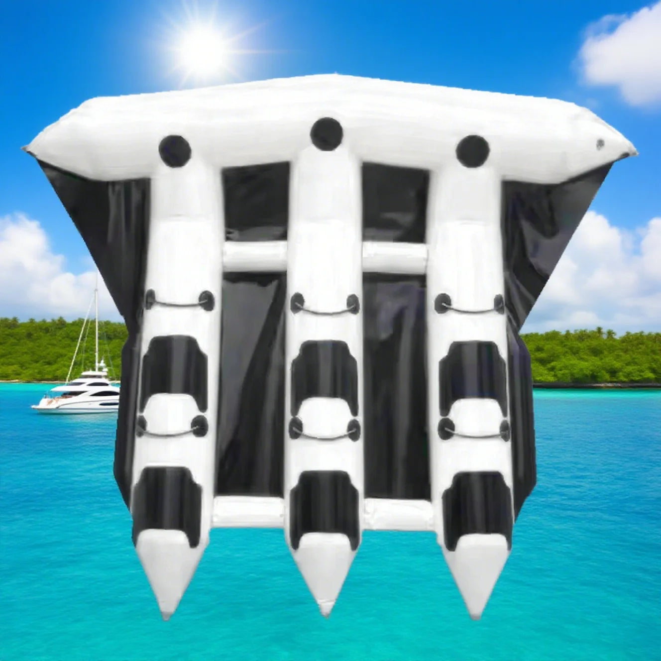 Towable Flyfish Banana Boat Manta Ray Fish Tube