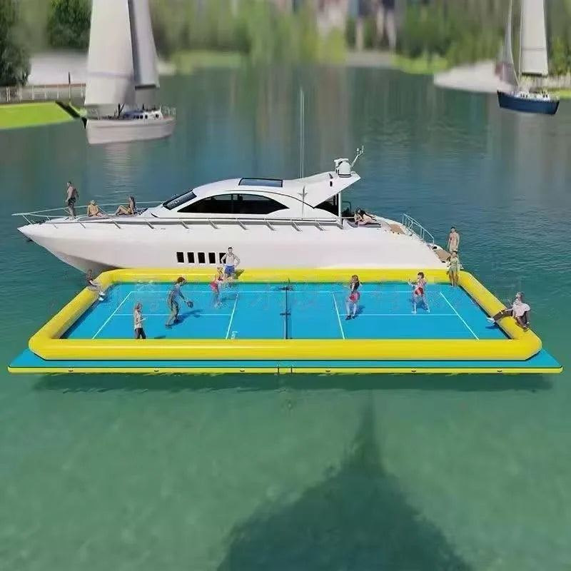Floating Inflatable Pickleball Court for Water Events