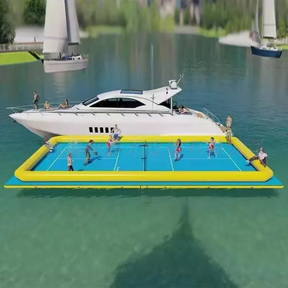 Floating Inflatable Pickleball Court for Water Events