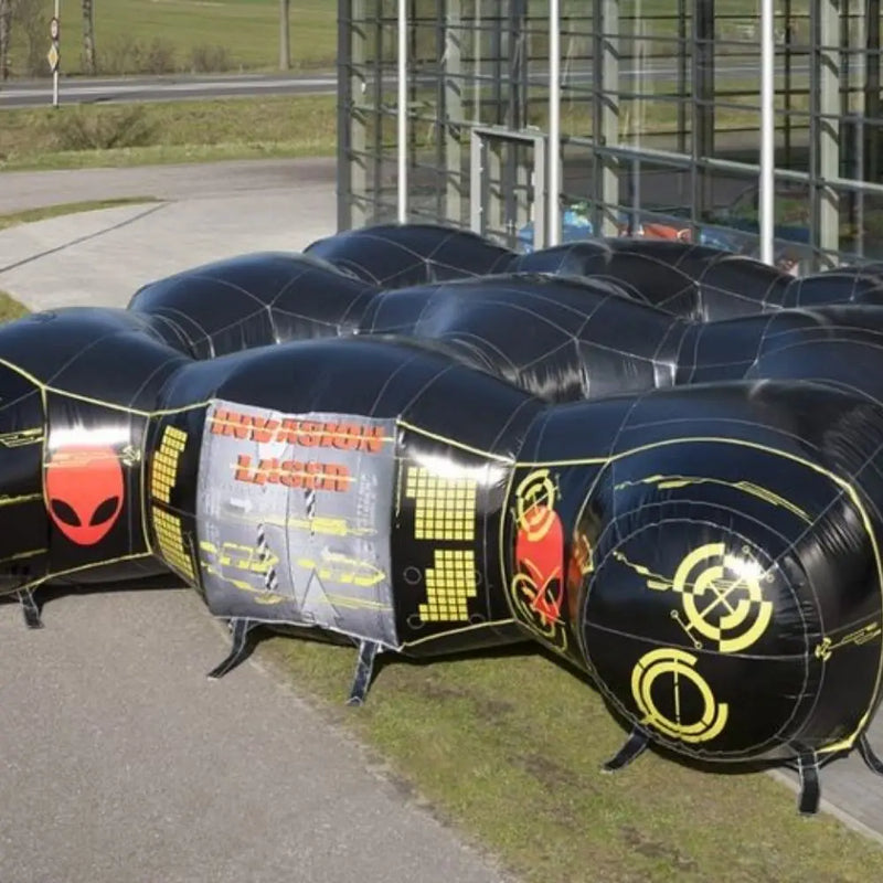 Kommerzielles aufblasbares Lasertag-Arena-Labyrinth
