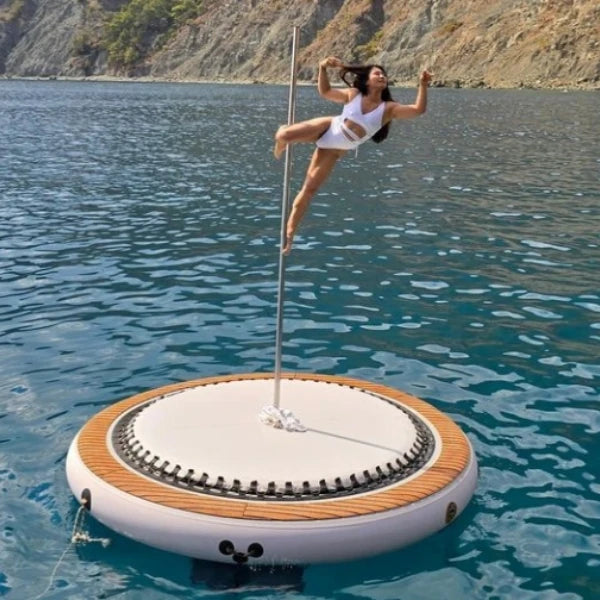 Inflatable Floating Dance Pole Platform for Water Events