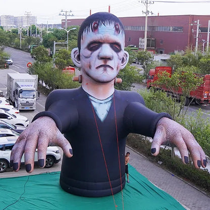 Custom Cartoon Inflatable Frankenstein Halloween Decor