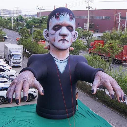 Custom Cartoon Inflatable Frankenstein Halloween Decor