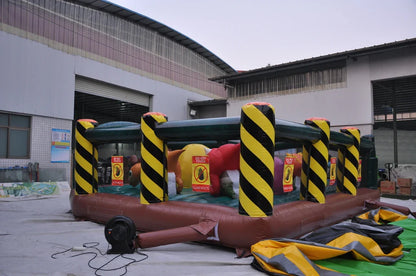 Inflatable Dinosaur Theme Funland Interactive Game