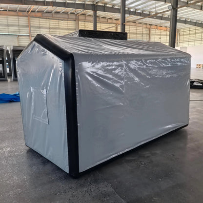 Inflatable Motorcycle Capsule Waterproof Easy Install Parking Shelter