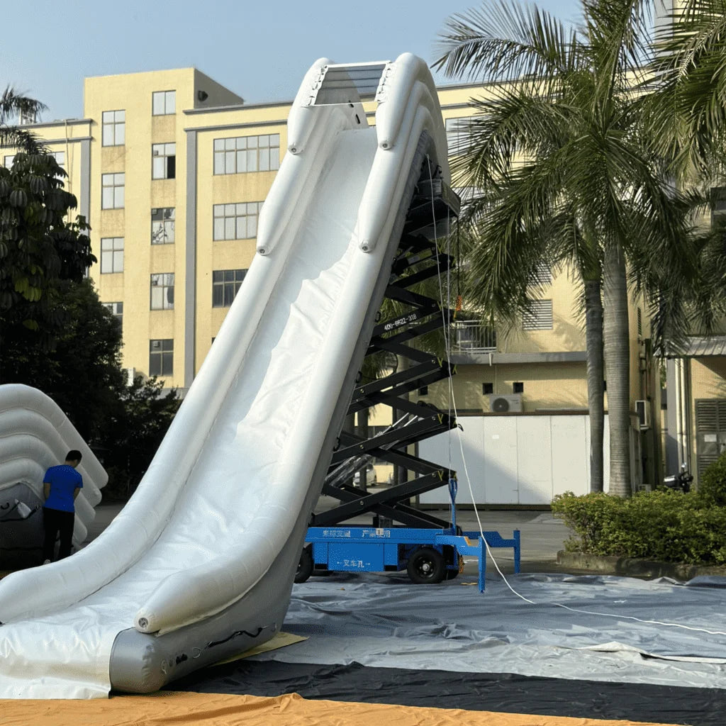 Inflatable Yacht Slide Floating Water Yacht Toy 25.5 FT