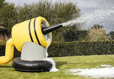 Bubble Cannon aufblasbare Schaumgrubenmaschine