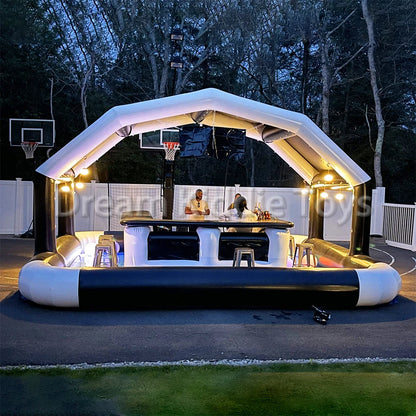 Inflatable Pool Bar Tent Sofa Seats Backyard Parties