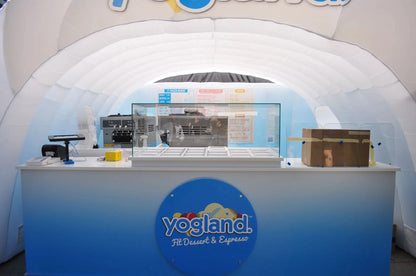 Inflatable Yogurt Tent for Event Advertising