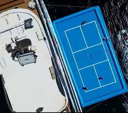 Floating Inflatable Pickleball Tennis Court