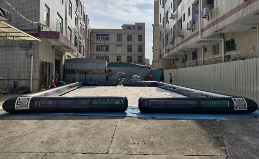 Inflatable 3v3 Football Air Pitch for Events