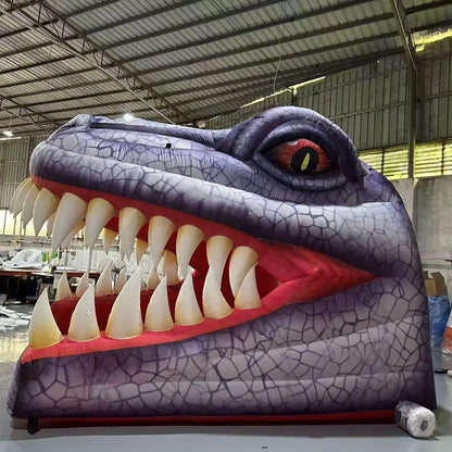 Inflatable Dinosaur Tunnel Tent for Outdoor Events