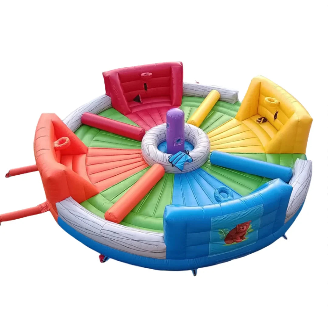 Inflate Inator Hungry Hippos Inflatable Game with Free Balls | Got Inflatables