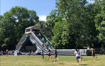 Inflatable Snow Tubing Slide for Winter Fun