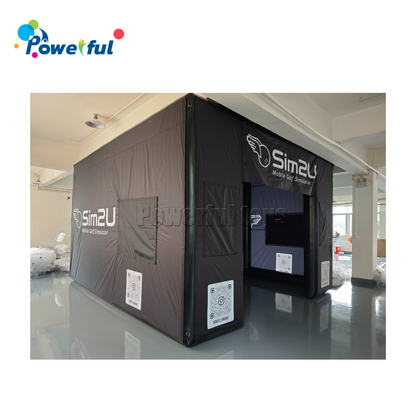 Inflatable Golf Simulator Tent for Indoor Outdoor Events
