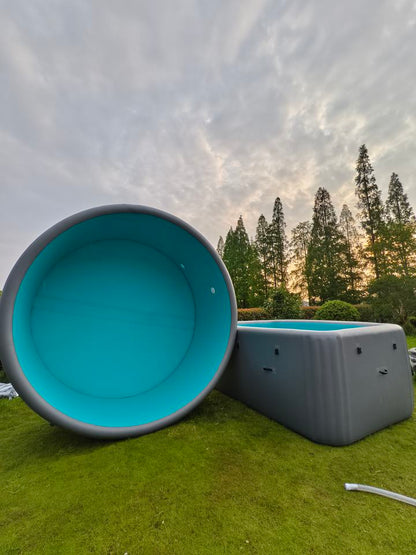 Round Shape Inflatable Swimming Pool for Backyard