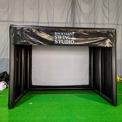 Inflatable Golf Enclosure Practice Tent Portable Indoor Outdoor